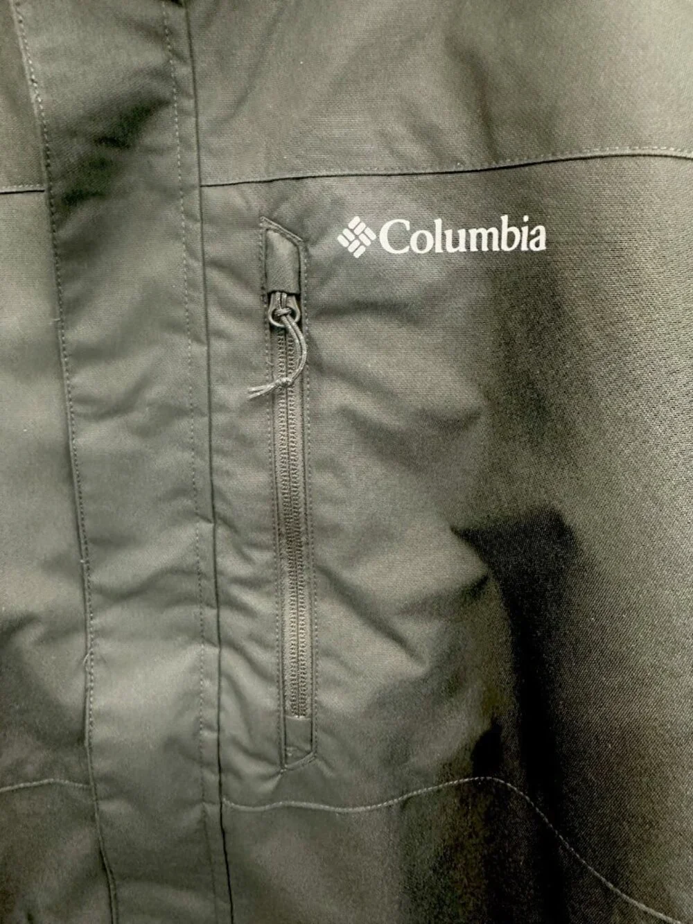 Columbia Jacket Men’s 4XL Tipton Peak III Insulated Omni-Tech Black Reflective
